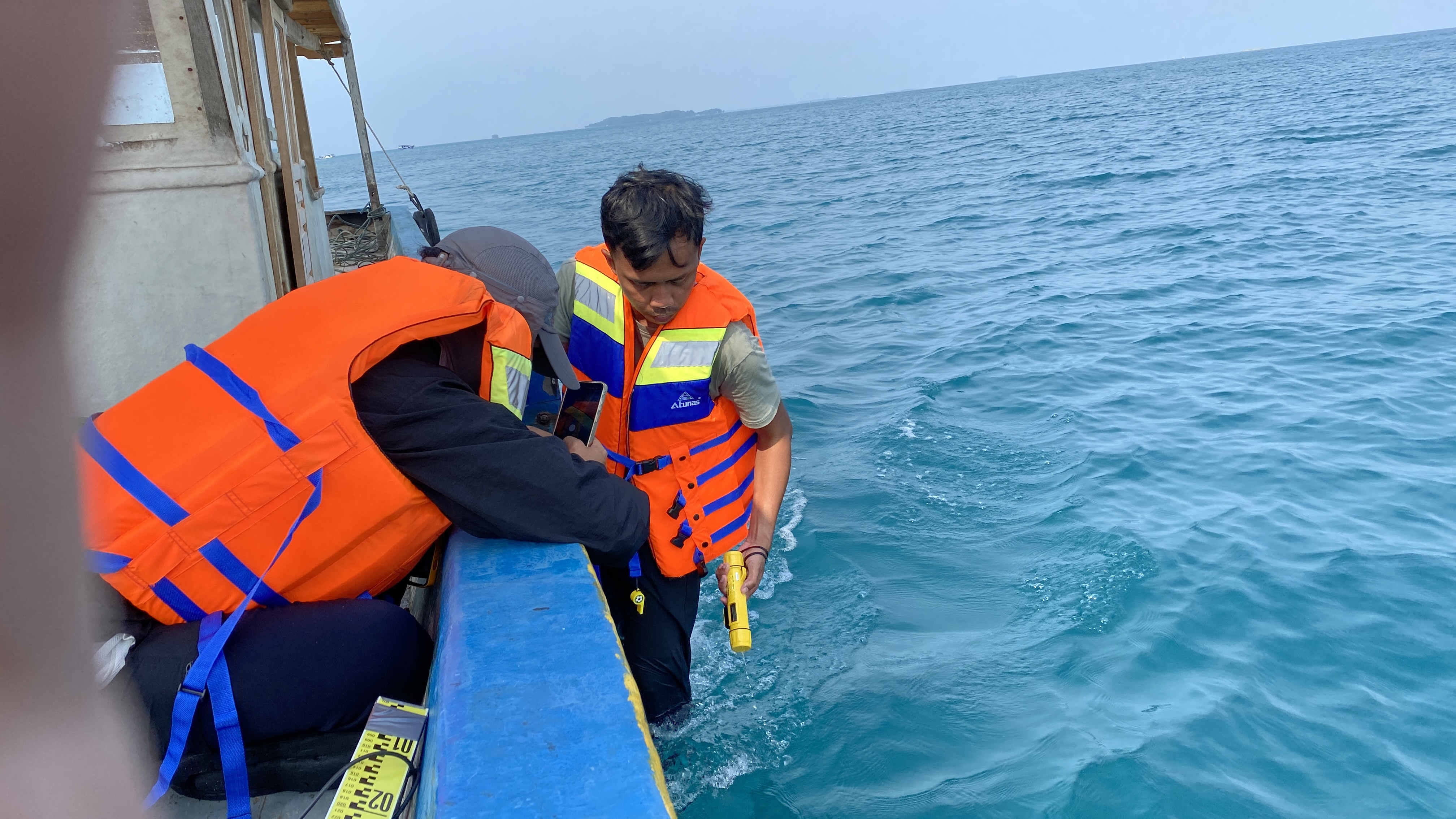 Pelatihan Teknis Khusus Pemetaan Ekosistem Bentik Pesisir di Pulau Tidung